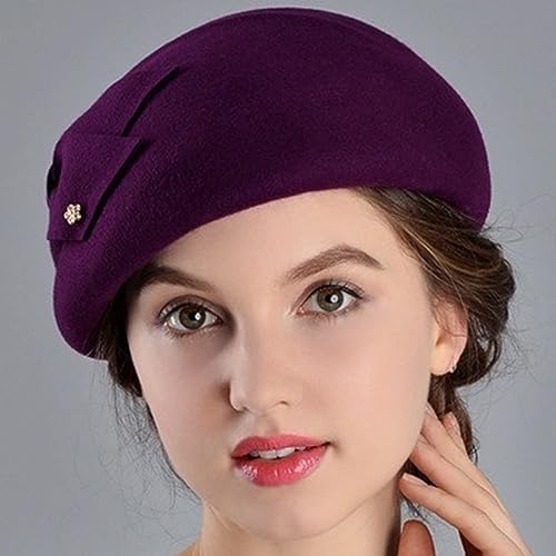Himesport 163SCD57160 Women'S Wool Felt Beret Hat thumb #1