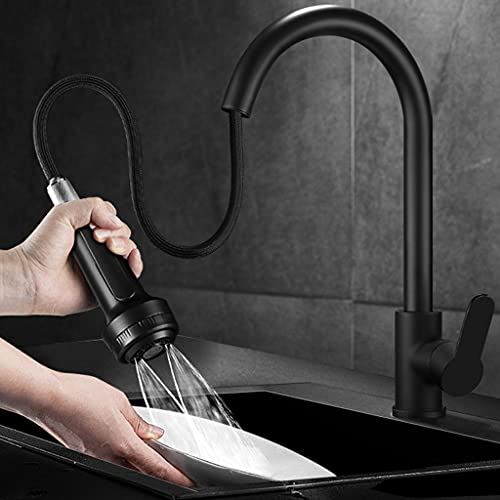 Évier horizontal de cuisine double bac noir 75cm pour la maison - 6