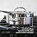 Hestan ProBond Forged TITUM - Professional Clad Stainless Steel, Nonstick, 10-Piece Cookware Set, Induction Compatible, Made without PFOAs