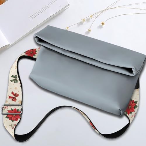 Image of Jeiento Wide Purse Strap Wide Shoulder Strap Adjustable Replacement Belt Soft Guitar Shoulder Straps for Women Girls Gifts