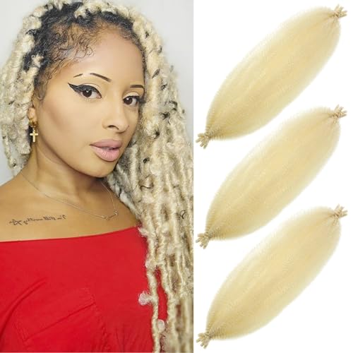 BLTYXT Marley Twist Hair Springy Afro Twist Soft Pre Separated Synthetic French Curl Braiding Hair for Locs Crochet Hair Extensions (12 Inch(Pack of 3), 613) BLTYXT Marley Twist Hair Springy Afro Twist Soft Pre Separated Synthetic French Curl Braiding Hair for Locs Crochet Hair Extensions (12 Inch(Pack of 3), 613)