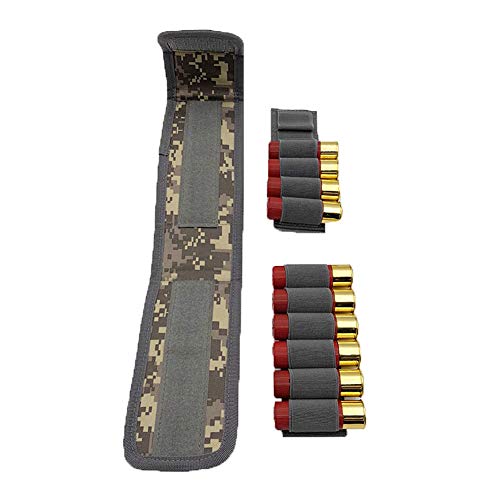 Binboll Molle Bullets Bag 16 Rounds Shotshell Nylon Accessory Bag For Belt Waistband Magazine Pouch (Acu Camouflage) #TOP3