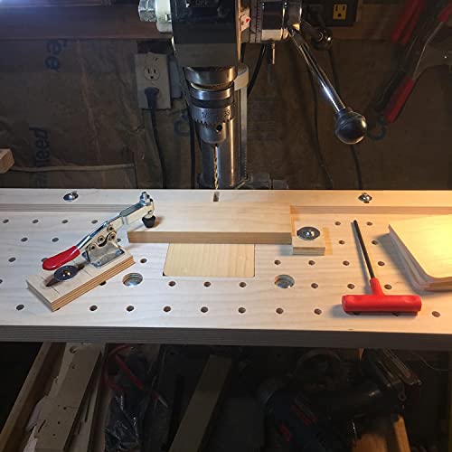 10 Pack Hold Down Toggle Clamps Woodworking,201B Clamps Hand Tool Toggle Clamp 220Lbs Holding Capacity,Antislip Quick Release Horizontal Toggle Clamp,Heavy Duty Toggle Clamp For Cam Over Clamp-Skycy #TOP7