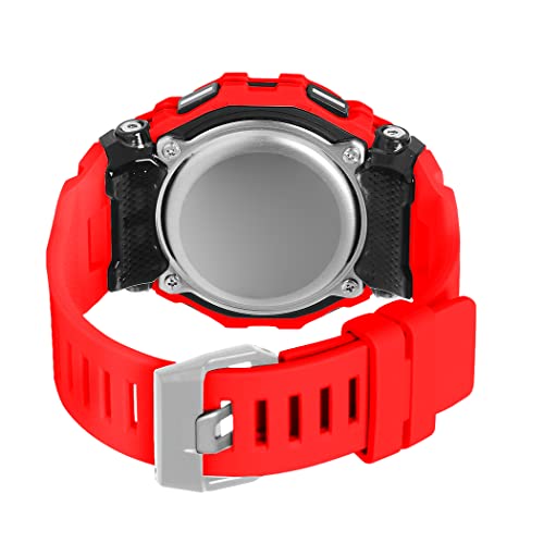 Image of Time Up Digital Dial 2025 Shock-Proof Water & Dust Resistant Alarm Student Watch for Boys & Girls (Age 5-17 Years)-GSK-101