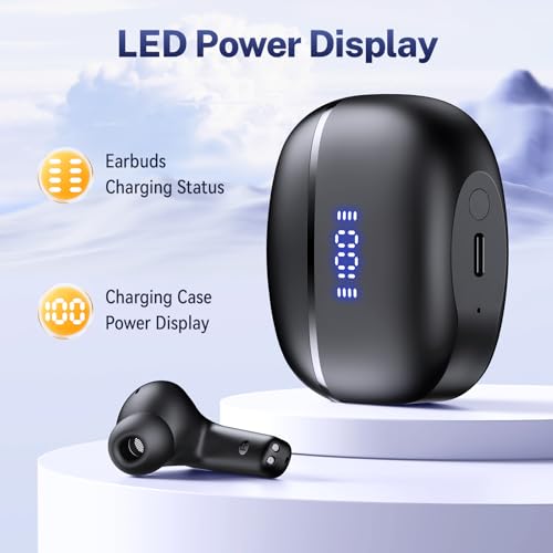 Gnmn M7 Wireless Earbuds Bluetooth Headphones Deep Bass Stereo Sound Ear Buds Waterproof Earphones 68Hrs Playback thumb #4