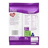 Kiddylicious Blueberry Wafers - Gluten and Dairy Free Kids Snack - Suitable for 6+ Months - 4 x 10 Twin Packs - Image 2