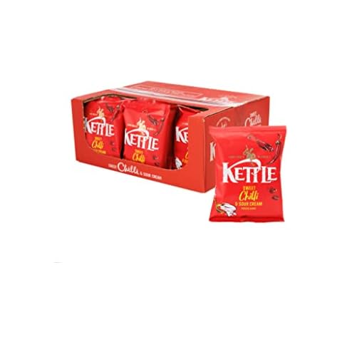 Kettle Chips Sweet Chilli Snack Pack of 18 Cover