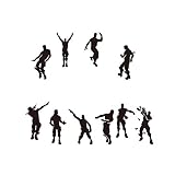 Sticker mural homme sport salle de sport décoration club de remise en forme gym affiches murales amovibles