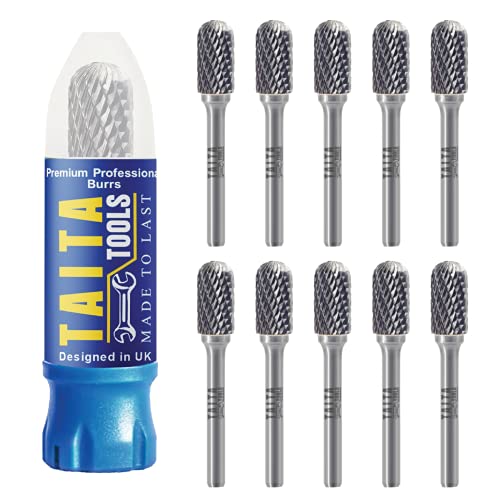 Fraise en carbure SC-3 à tige de 6.35 mm pour outils rotatifs de sculpture