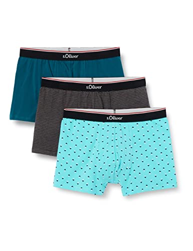 Bóxer s.Oliver 36681818 ropa interior masculina de algodón ajustada