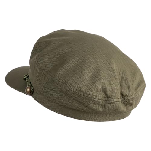 Gorra newsboy estilo pescador en algodón miniatura 2