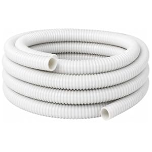 Kondensatschlauch Ø 16 mm für Klimaanlage – Flexibler PVC Ablaufschlauch für Kondenswasser, Split-Klimageräte & Wärmepumpen – 20 m