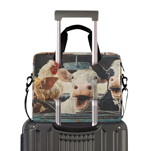 Maletín para laptop con diseño de animales, 13-15.6 pulgadas miniatura 3