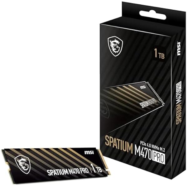 MSI SPATIUM M470 Pro PCIe 4.0 NVMe M.2 1TB
