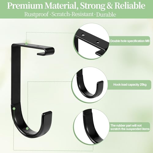 4-Pack-Bike-Hooks-for-Garage-Bike-Hanging-Hooks-55lbs-Heavy-Duty-Ceiling-Mount-Hooks-for-Secure-Bike-Storage-in-Garage-with-Anti-Slip-Rubber-Coating-Black
