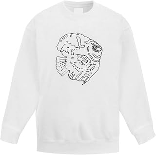 Azeeda 'Tropical Fish' Kid's Sweatshirt/Jumper (12-13 Years) (KW00032759)