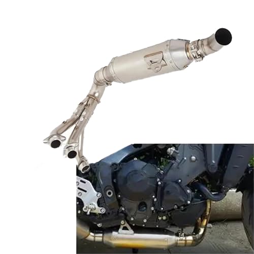 Silencieux moto en acier inoxydable pour pilote de Tracer 9 GT