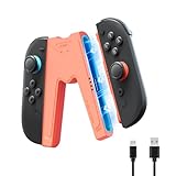 Aimantation puissante : Le support de recharge Joy Con 2 est doté d’aimants N52 ultra puissants (4000GS) assurant une fixation stable, même lors de sessions intenses. Le verrouillage magnétique évite tout glissement pour un contrôle fluide et précis. Idéal pour tout joueur Switch 2 exigeant.