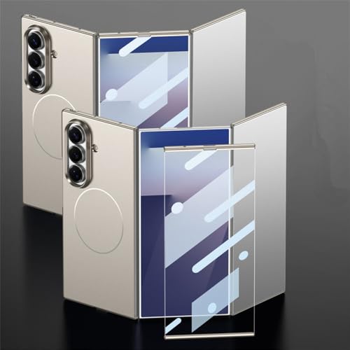 Samsung Galaxy Z TriFold�p�}�b�g�Ȕ��^PC���C�ϏՌ��P�[�X�A�O�܂�A�j�b�P�������O�A���C�����X�[�d�K���X�v���e�N�^�[�J�o�[�A�`�^���O���[�ASamsung Galaxy Z TriFold�p