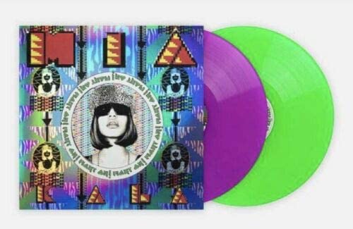 Kala - Exclusive Limited Edition Neon Purple and Green Colored Vinyl LP x2