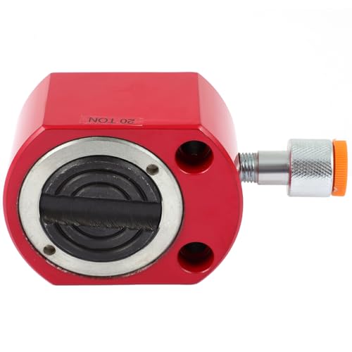 OCPTY 20 Ton Profile Hydraulic Ram Jack Hydraulic Cylinder Machinery Jack Low Industrial Mini Jack Ram 13mm Stroke Multi Stage Low Height