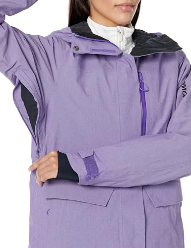 Salomon Jaqueta cargo feminina padrão W, roxo royal/urze