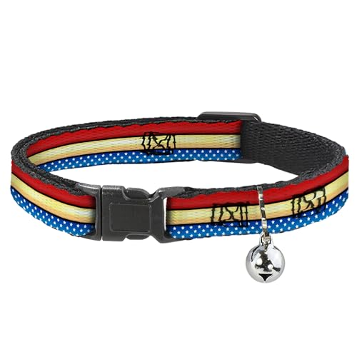 Cuello para Gato Buckle-Down Talla Mediana Multicolor BAC-WW031-NM 2