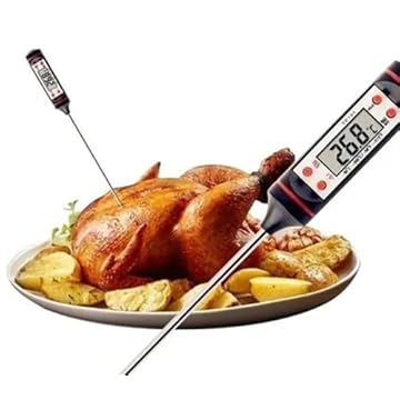 Clink TERMÔMETRO CULINÁRIO PLASTICO REF.CK4599, PRETO