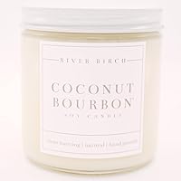 Vista 21 de River Birch Candles - Vela perfumada de almendra + miel, velas de soja de alta calidad, totalmente naturales, no tóxicas, 8.5 onzas, 40 horas