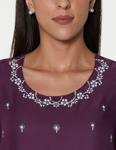 Image of BIBA Women Viscose A Line Printed Kurta