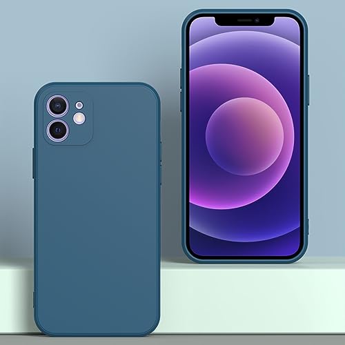 WOGROO for iPhone 12 mini Case Dark Blue, Scratch Resistant with Soft Touch, Slim Thin Phone Cover for iPhone 12 mini 5.4 inch - image 2