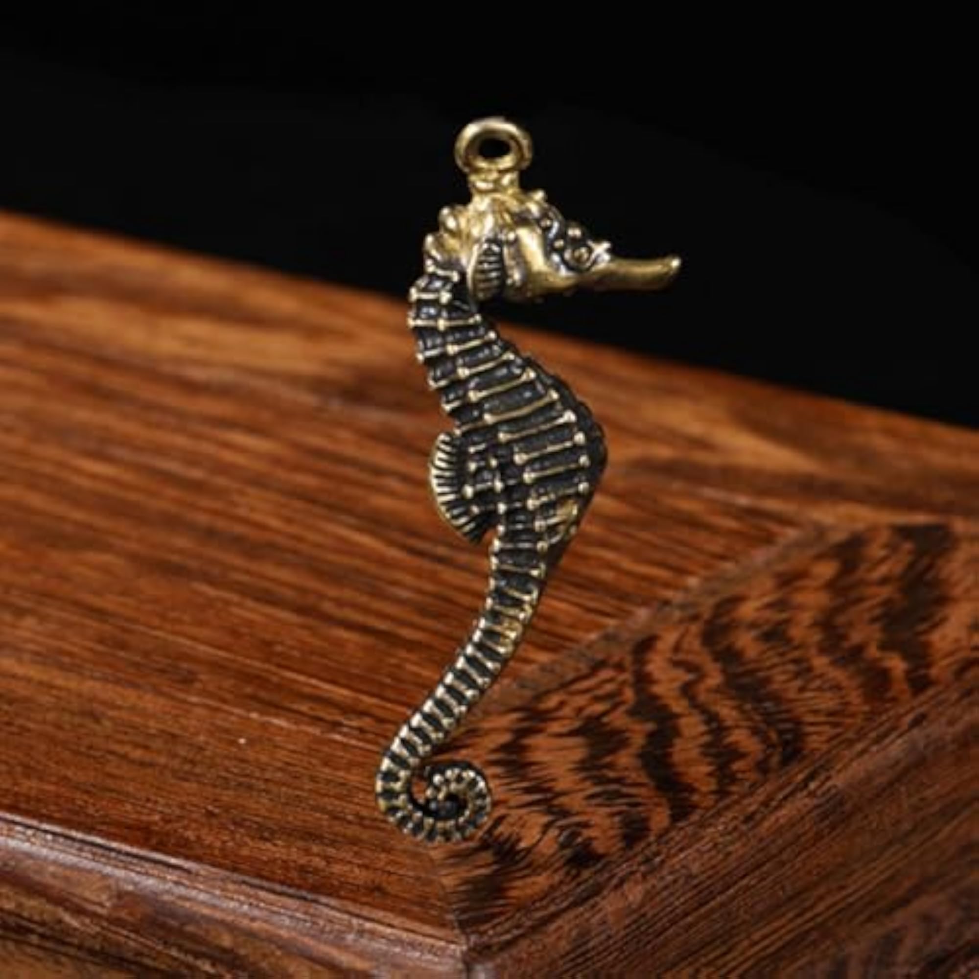 Retro Decorative Seahorse Key Chain Pendant