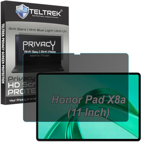 Image of Privacy Matte Anti Peep Screen Guard Compatible With Honor Pad X8a Tab (11 inch Inch Tablet) Anti Spy Screenguard Not a Tempered Glass Screen Protector