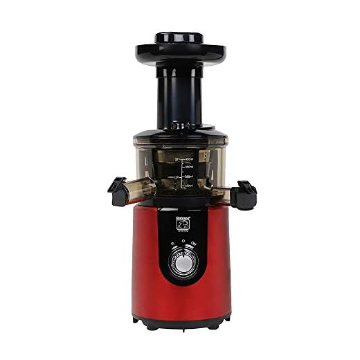 Balzano ZZJ827M 180-Watt Cold Press Slow Juicer (Red)