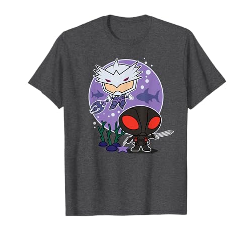 Aquaman Movie Chibi Black Manta and Ocean Master T-Shirt