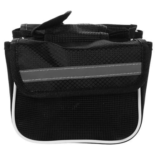 KOCKSHION 自転車フレームバッグ 大容量 耐摩耗性 サイクリング用 軽量 簡単装着 マウンテンバイク対応 フロントビーム固定 通勤通学用