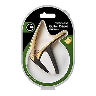 G7TH 200-140 Nashville Capodastre pour guitare acoustique Doré - Les Beatles, Paul McCartney, John Lennon, RIngo Starr, George Harrison G7TH 200-140 Nashville Capodastre pour guitare acoustique Doré – Image 2