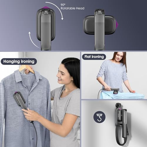 Défroisseur vapeur portable FEPPO horizontal vertical 100-240V écran HD - 8