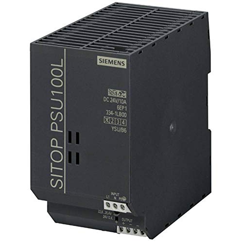 Siemens SITOP Lite 24 V alimentation monophasée 10 A boîtier rail DIN