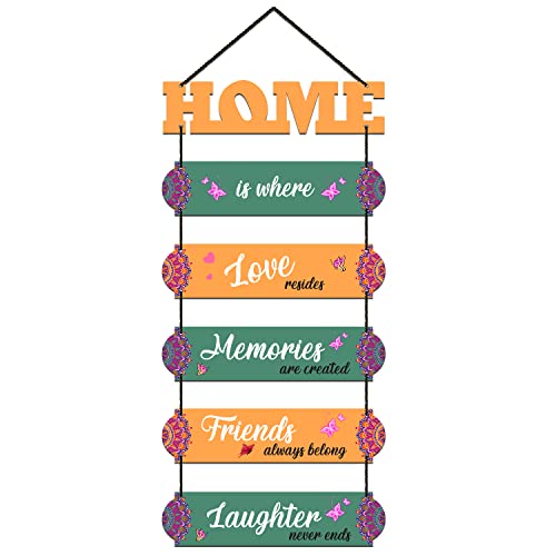 Image of Exple asia Exuberant & Luxury DecorDecorative Wall Hanging Wooden Art Decoration Item for Home Office Living Room Bedroom Decoration Items Home Decor