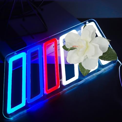 Image of Car Neon Sign for Wall Decor Dimmable Led Neon Light Up Sign for Garage、Bedroom、Playroom、Car Repair Shop、 Christmas and Birthday Gifts