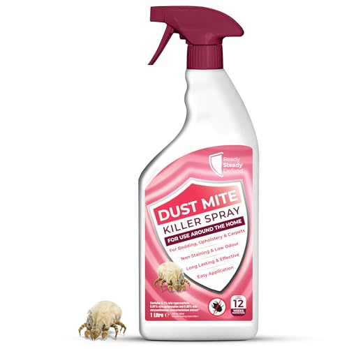 Dust Mite Killer Spray 1L for Fabrics
