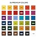 MeiLiang Watercolor Paint Set 36 Vibrant Colors 5ml (0.17-oz) Tube, Non-toxic Water Color Paints, Watercolors Painting Art Supplies, Painting Kits for Adults & Teens Beginners