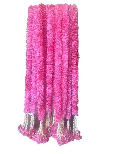 Fleurs artificielles de roses suspendues guirlande decoration maison temple x5