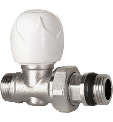 Valvola Diritta Termostatizzabile Attacco Per Tubo Rame, Multistrato E Pe-X 'Tulipano' Icma 1/2' X 1/2' -