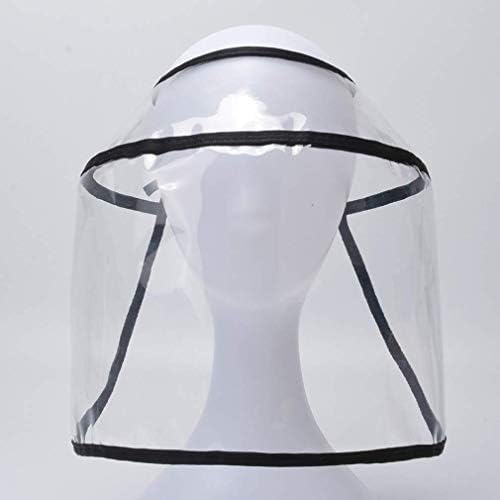 LIWEIKE Protective Anti Saliva Fog UV Hat, Anti-Pollution Hat with Face Shield for Men & Women Outdoor Fishing Hat