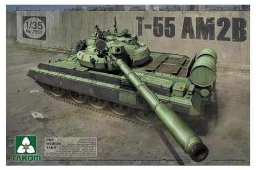 Kit de modèle DDR Medium Tank 55 am2b TAKOM 2057 miniature