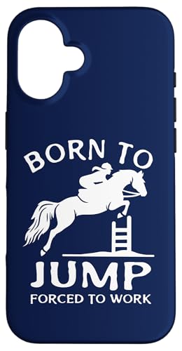 Born To Jump Forced To Work ��������V���[ �W�����v �X�}�z�P�[�X iPhone 16 �p