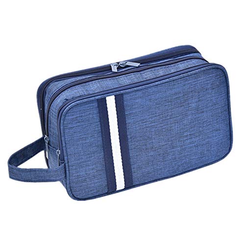 Lidylinashop Bolsa Maquillaje Neceser Mujer Viaje Neceser Bolso Mujer Neceser de Viaje para Hombre Bolso de Las Mujeres Artículos de tocador Bolsa Blue,L Cover