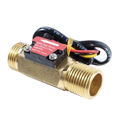 G3/4 Sensor de flujo de agua, sensor de flujo de agua 3/4 pulgadas, caudal de agua, sensor de flujo de agua, interruptor de flujo de agua, 1-30L/min | Ya disponible en tu tienda friki favorita! En mundofriki.es!
